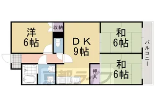 シャルレ8番館【203号室】の間取り