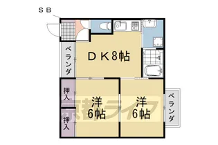 CASA・RIO【1階】の間取り