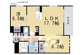 シャーメゾン環【103号室】の間取り