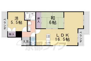 嵐山ファミリオ【3階】の間取り