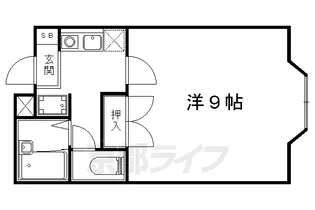 メゾンレグルス【102号室】の間取り