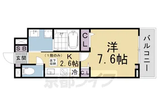 ハーモニーハウス【1階】の間取り