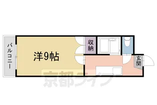 ソリュード【3階】の間取り