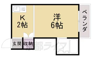 Charon.k(シャロンコトブキ)【403号室】の間取り