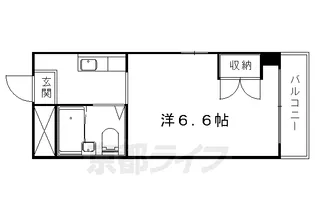 ネオパルマ【202号室】の間取り