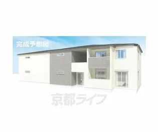 京都府京都市山科区椥辻池尻町【アパート】の外観