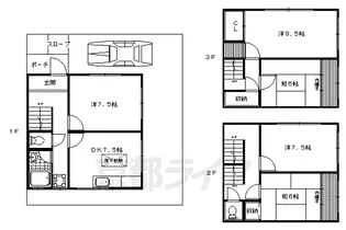 5DKの間取り画像