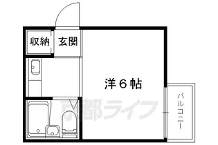 コンフォータブルM【103号室】の間取り