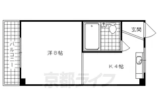 サンレモトーヨーハイツ【3階】の間取り