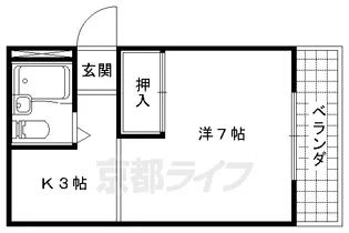 NorteMu1【306号室】の間取り