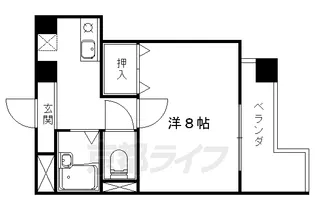 サンシーガルⅢ【326号室】の間取り