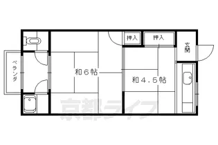小林荘【7号室】の間取り