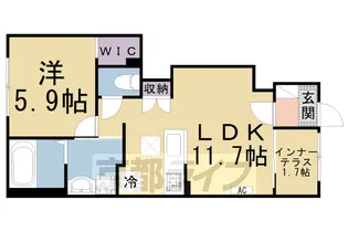 Happiness K【105号室】の間取り