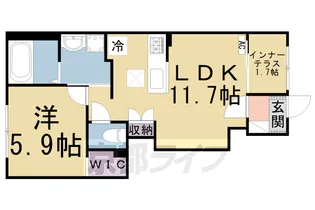 Happiness K【102号室】の間取り