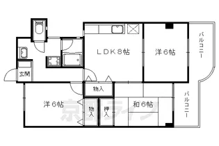 大翔第一ビル【802号室】の間取り