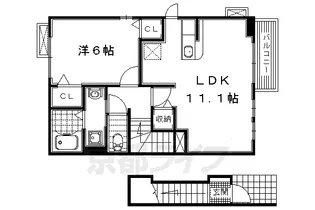 大阪府枚方市長尾元町7丁目【アパート】の間取り