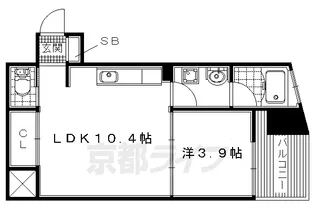 ピコットⅦ【506号室】の間取り