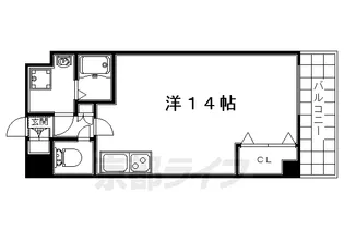 LA VITAROSA 松栄【604号室】の間取り