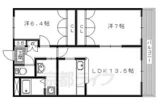 エルシオン【301号室】の間取り