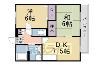 マインA【202号室】の間取り