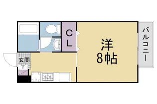 大阪府枚方市伊加賀西町【アパート】の間取り