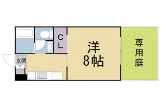 大阪府枚方市伊加賀西町【アパート】の間取り