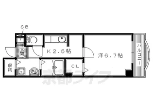 クノスペン【205号室】の間取り