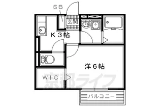 Soleil香里園(ソレイユ香里園)【101号室】の間取り