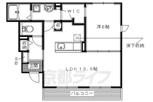 アークス【101号室】の間取り