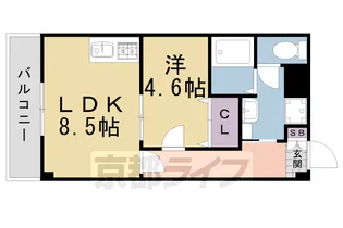 M’プラザ 津田駅前十二番館【604号室】の間取り