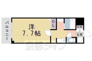 M’プラザ 津田駅前十二番館【318号室】の間取り