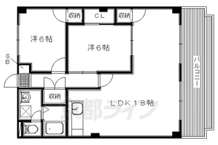 アネックス翠香園【107号室】の間取り
