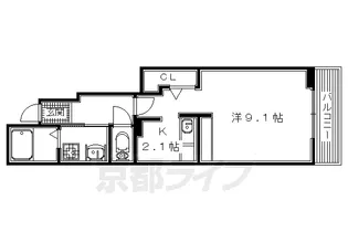 プロヴァンス ブリーズⅢ【105号室】の間取り