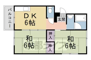 志智マンション【1階】の間取り