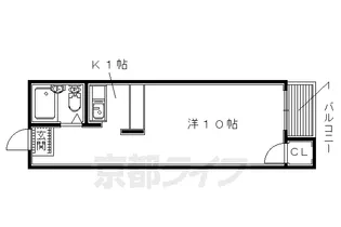 コンフォート津田【218号室】の間取り