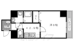 大阪府枚方市新町2丁目【マンション】の間取り