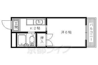 川村ハイツ【101号室】の間取り