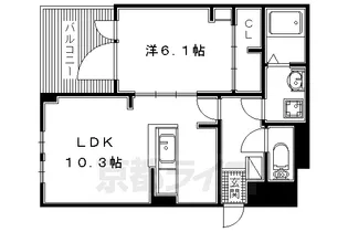 大阪府枚方市藤阪元町2丁目【アパート】の間取り