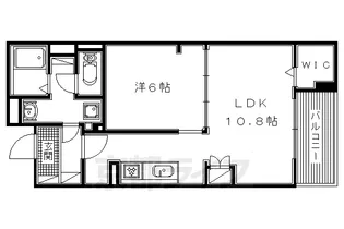 藤阪東レジデンス八弘【303号室】の間取り