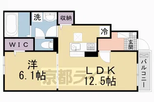 エスペランサ【102号室】の間取り