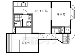ウィンブルA棟【102号室】の間取り