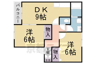 ラ ショコラ【103号室】の間取り