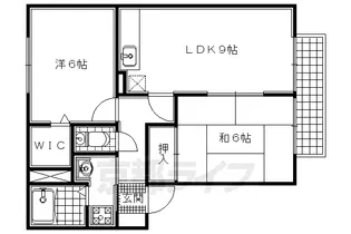 ファミール州見A B C D棟【C101号室】の間取り