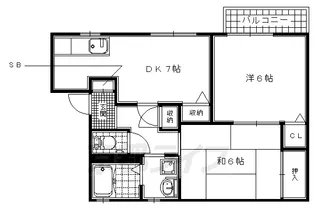フォーレス008【202号室】の間取り