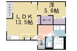 エルモンテ桜ヶ丘【B-201号室】の間取り