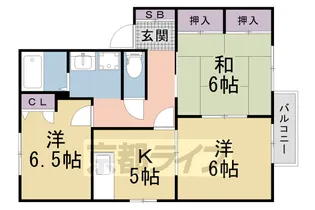 メゾン ド ソレイユ【203号室】の間取り