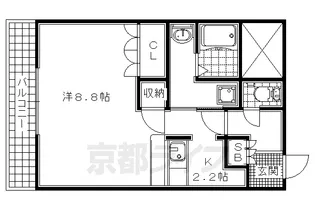 サンライフ【2階】の間取り