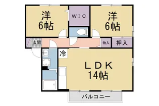 グランメール州見台【A202号室】の間取り