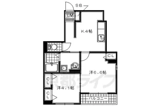 アルカンシエルコリーヌ【105号室】の間取り