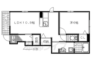 サンシャイン フジⅣ【105号室】の間取り